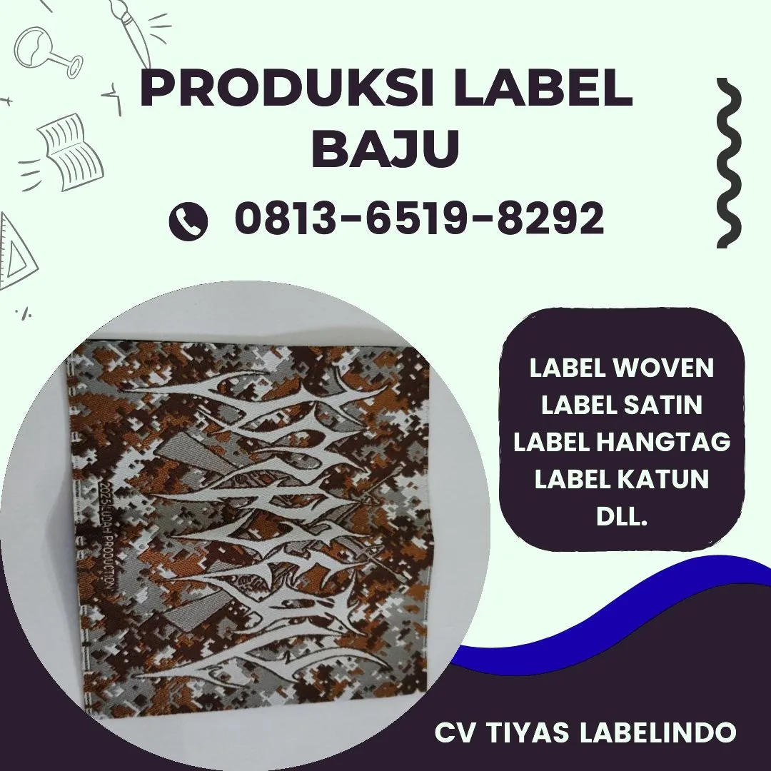 Cetak Label Baju di Langkat, Label Woven Langkat, Bikin Label Baju Langkat, Pembuatan Label Baju Langkat, Pesan Label Merk Baju Langkat Cetak Label Langkat, Label Baju Terdekat Langkat