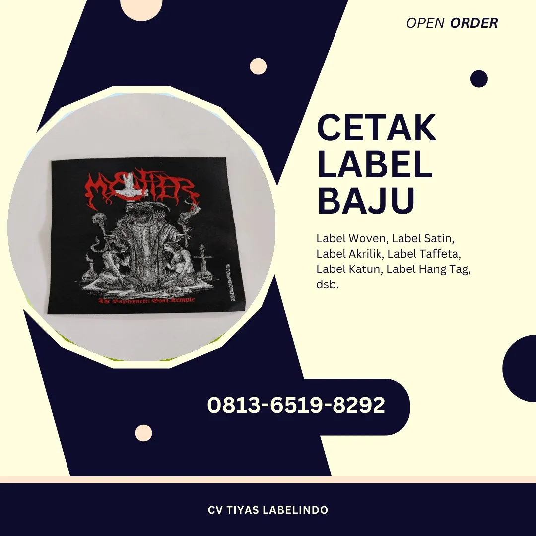 Cetak Label Baju Nias Selatan, 0813-6519-8292 (WA)