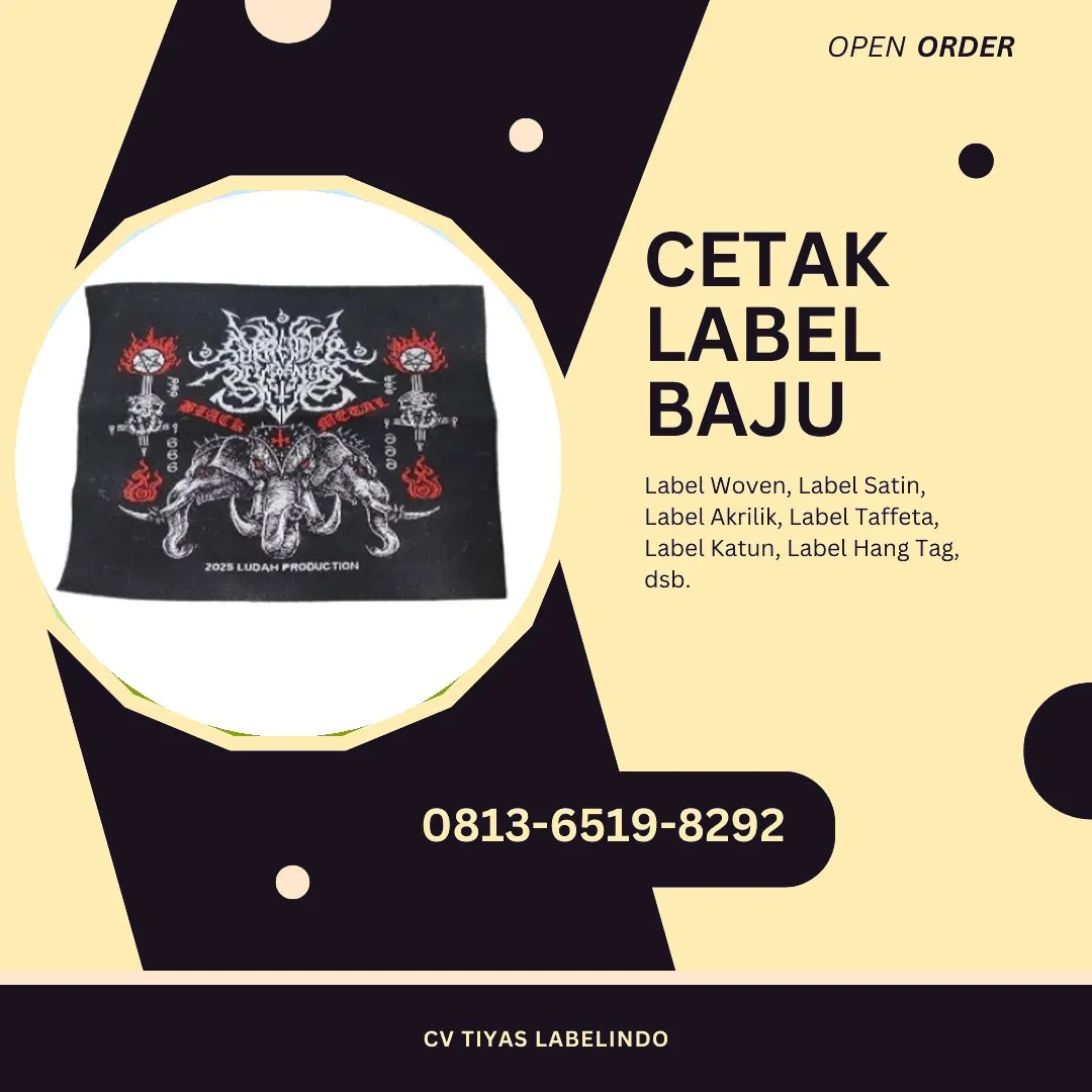 Cetak Label Baju Padang Lawas Utara, 0813-6519-8292 (WA)