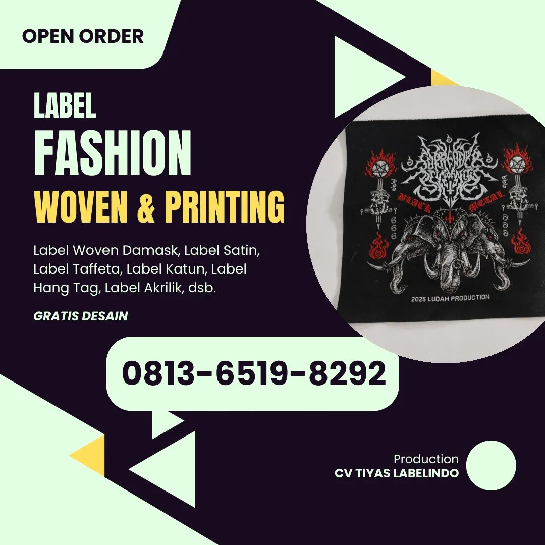 Cetak Label Baju di Simalungun, Label Woven Simalungun, Bikin Label Baju Simalungun, Pembuatan Label Baju Simalungun, Pesan Label Merk Baju Simalungun Cetak Label Simalungun, Label Baju Terdekat Simalungun