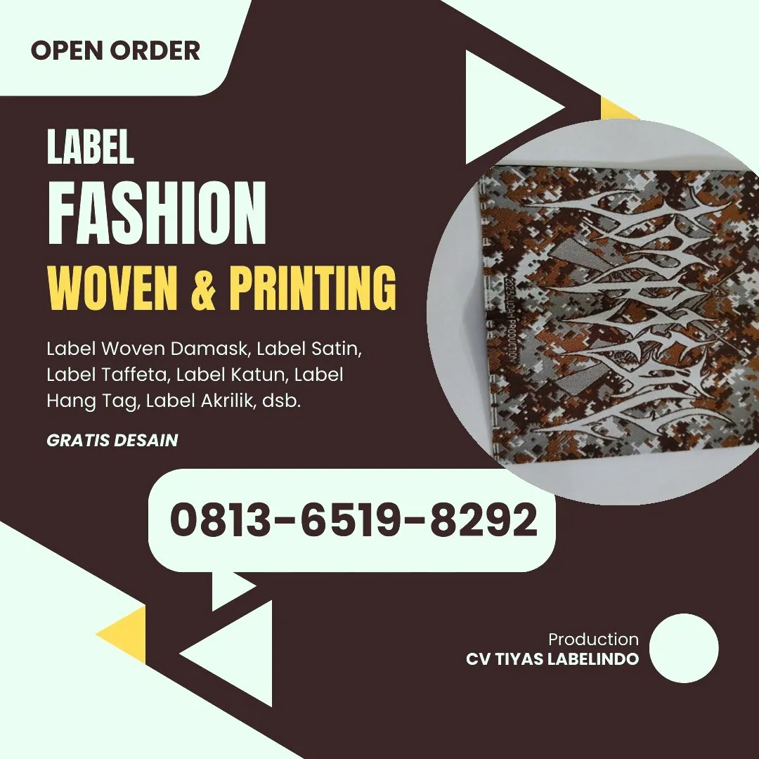 Cetak Label Baju di Gunungsitoli, Label Woven Gunungsitoli, Bikin Label Baju Gunungsitoli, Pembuatan Label Baju Gunungsitoli, Pesan Label Merk Baju Gunungsitoli Cetak Label Gunungsitoli, Label Baju Terdekat Gunungsitoli