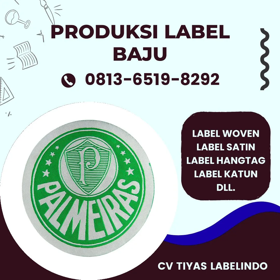 Cetak Label Baju di Medan, Label Woven Medan, Bikin Label Baju Medan, Pembuatan Label Baju Medan, Pesan Label Merk Baju Medan Cetak Label Medan, Label Baju Terdekat Medan