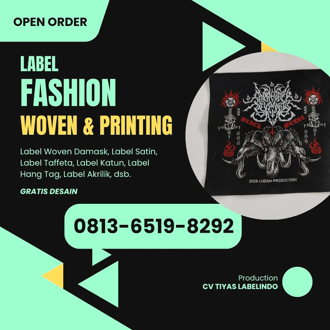Label Tudung Metal