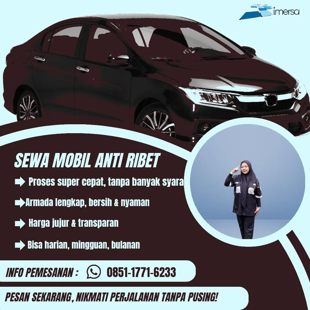Rental Mobil Taman Sidoarjo, Harga Terjangkau, Nyaman, Booking Cepat