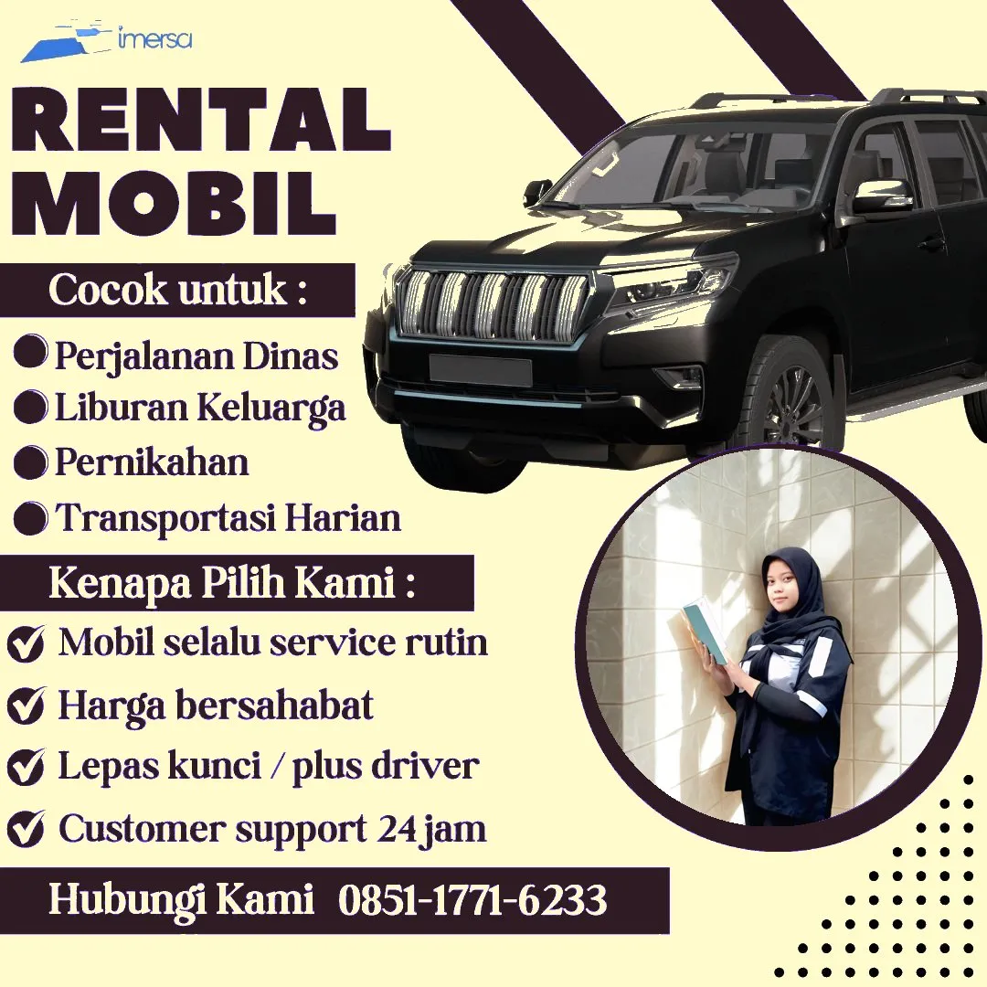 Rental Mobil Saronggi Sumenep, Booking Praktis, Mobil Bersih, Harga Hemat