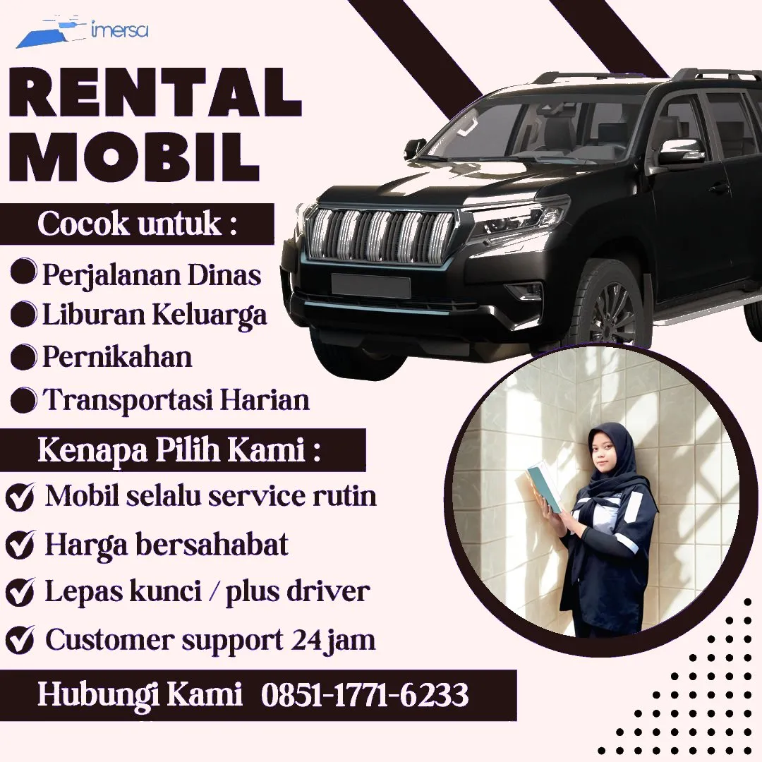 Rental Mobil Tersono Batang, Sewa Praktis, Kenyamanan Prioritas, Layanan 24 Jam