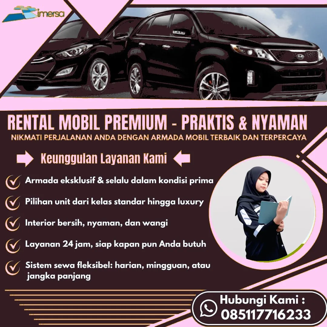 Rental Mobil Karang Tengah Demak Nyaman, Layanan 24 Jam, Tarif Terjangkau