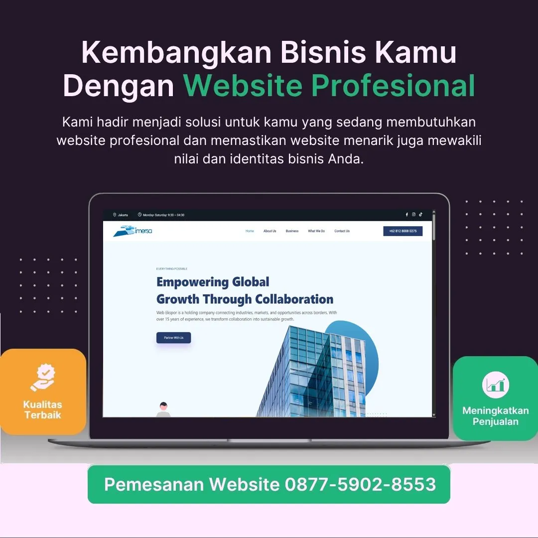 Jasa Pembuatan Web Doro Pekalongan Cepat, Kreatif, Harga Terjangkau