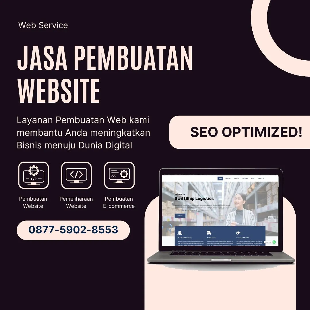 Jasa Pembuatan Web Randudongkal Pemalang Efisien, Andal, Website Optimal