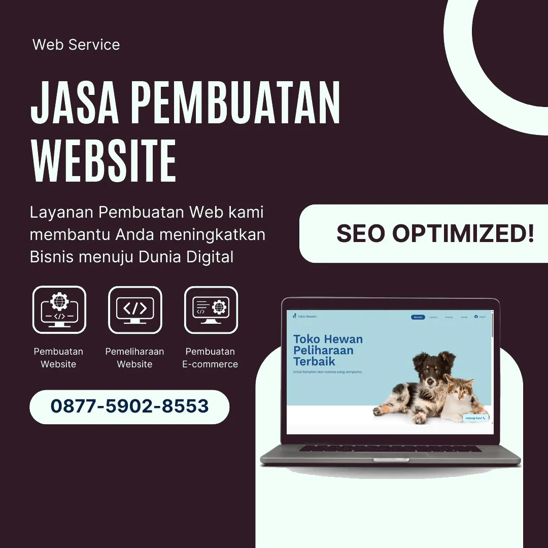 Jasa Pembuatan Web Comal Pemalang Modern, Efisien, Website Optimal