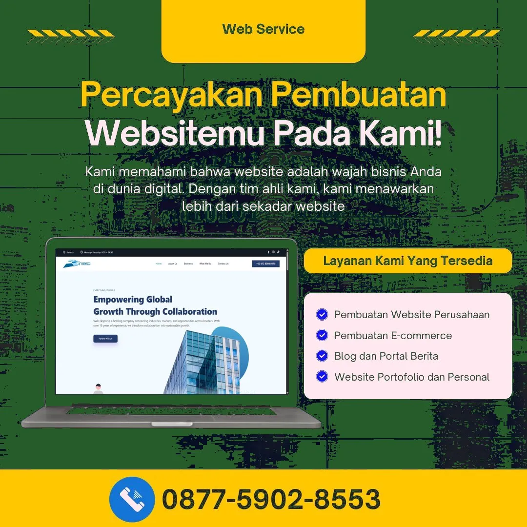 Jasa Pembuatan Web Kertanegara Purbalingga Cepat, Andal, Kualitas Maksimal