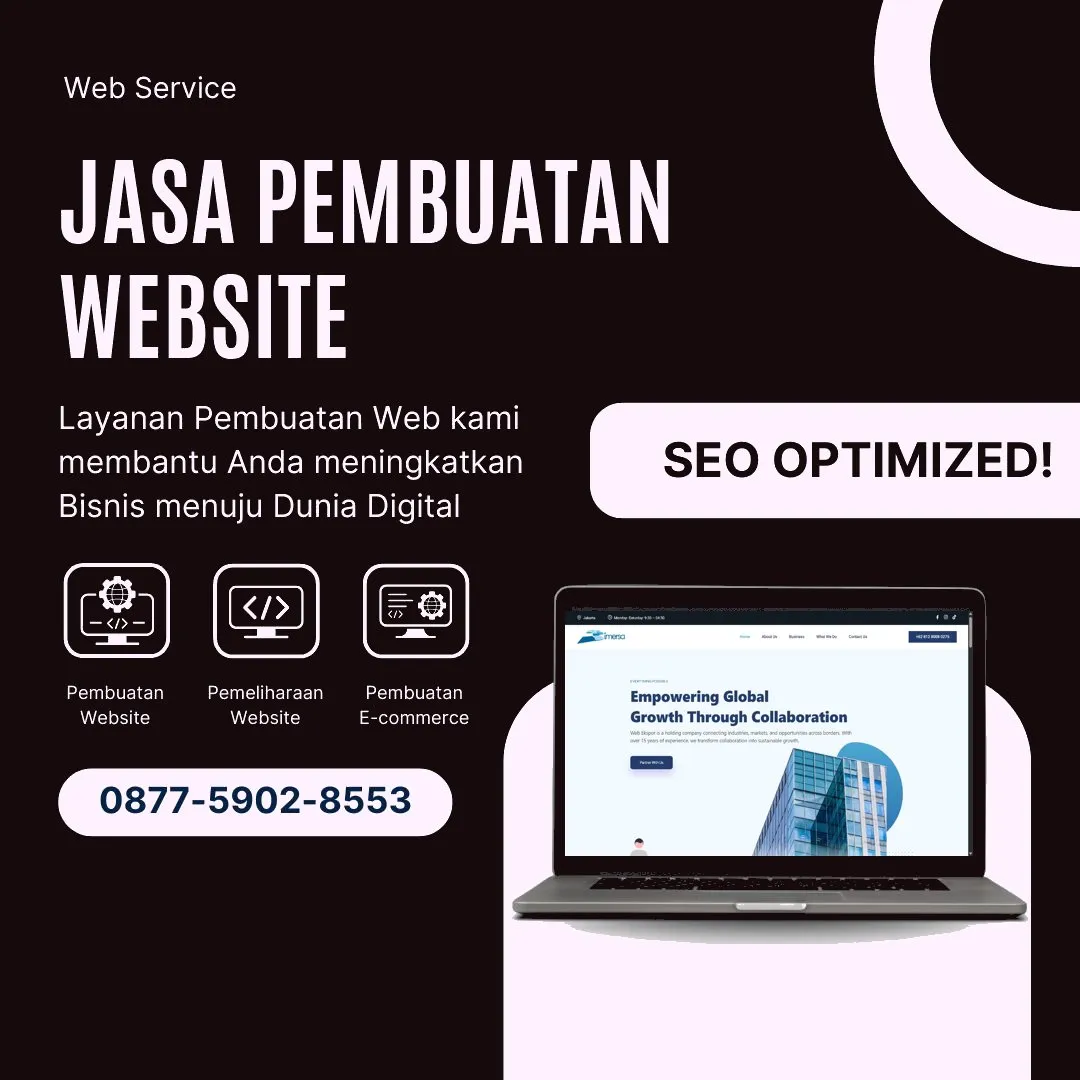 Jasa Pembuatan Web Rembang Modern, Efisien, Harga Bersahabat