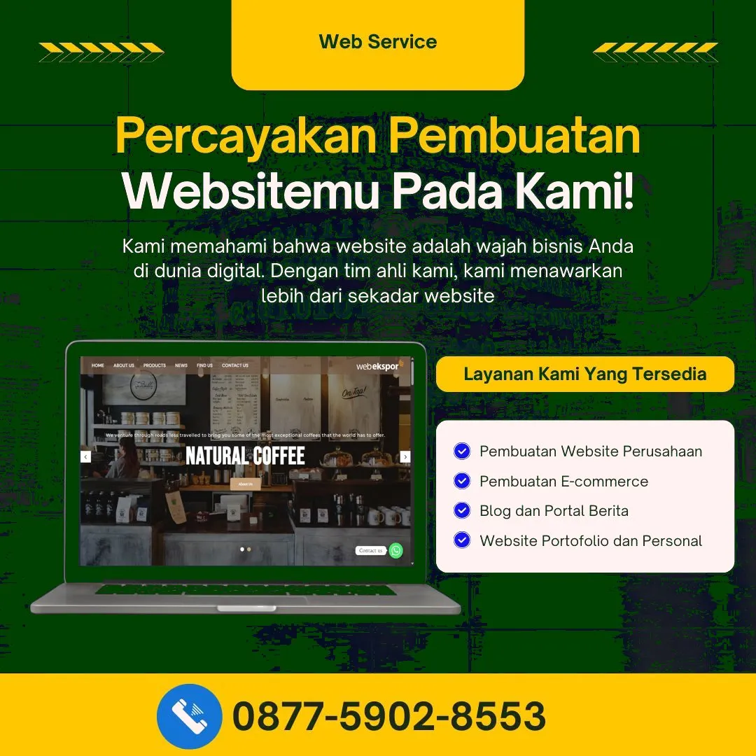 Jasa Pembuatan Web Gunem Rembang Andal, Cepat, Kualitas Maksimal