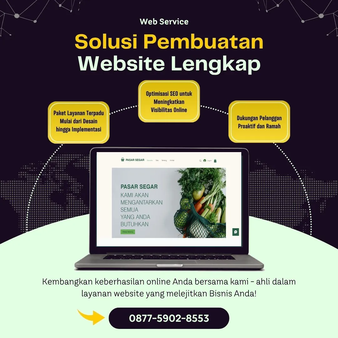 Jasa Pembuatan Web Ungaran Timur Semarang Profesional, Andal, Harga Kompetitif