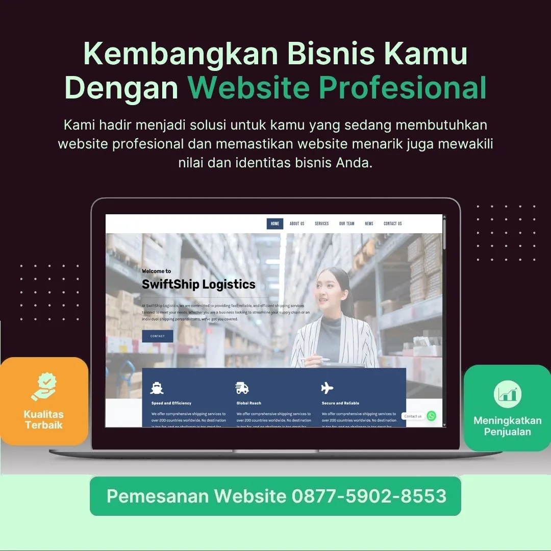 Jasa Pembuatan Web Semarang Tengah Semarang Cepat, Andal, Harga Terjangkau