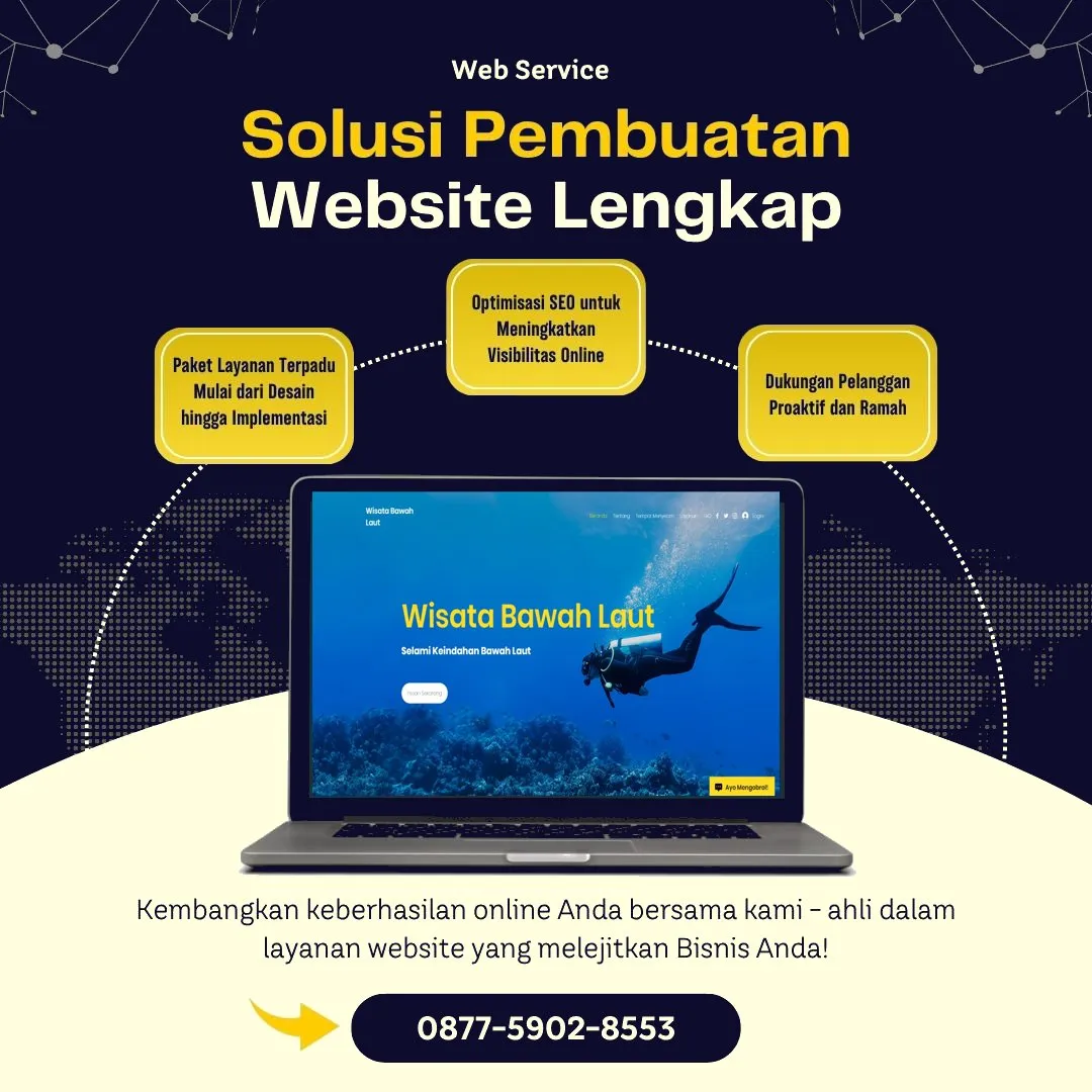 Jasa Pembuatan Web Kalijambe Sragen Profesional, Kreatif, Harga Kompetitif