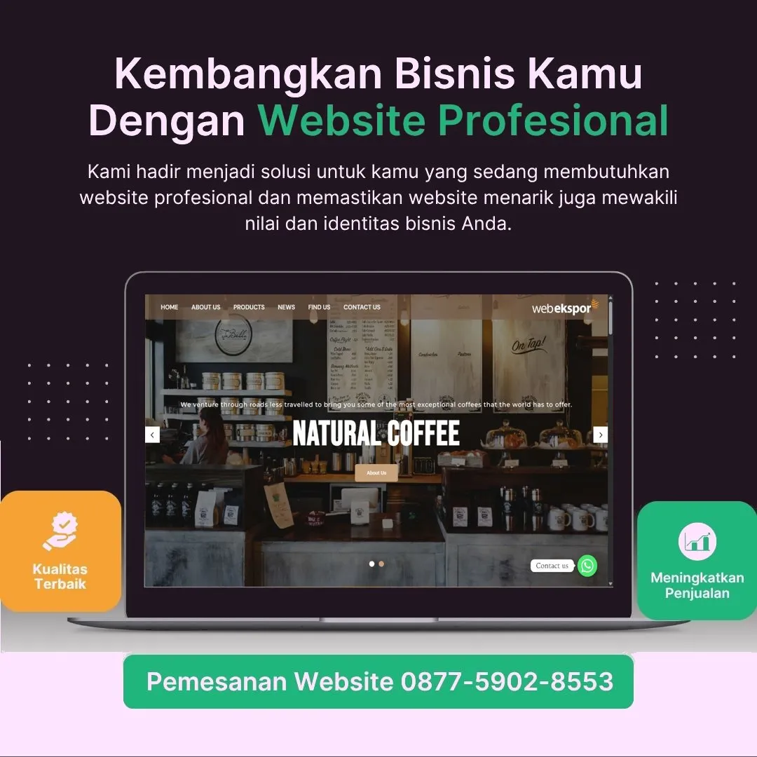 Jasa Pembuatan Web Kartasura Sukoharjo Profesional, Cepat, Terjangkau