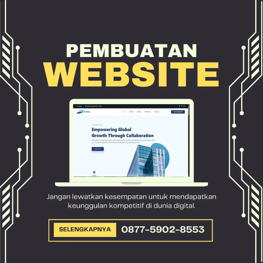Jasa Pembuatan Web Serengan Surakarta Modern, Andal, Website Optimal