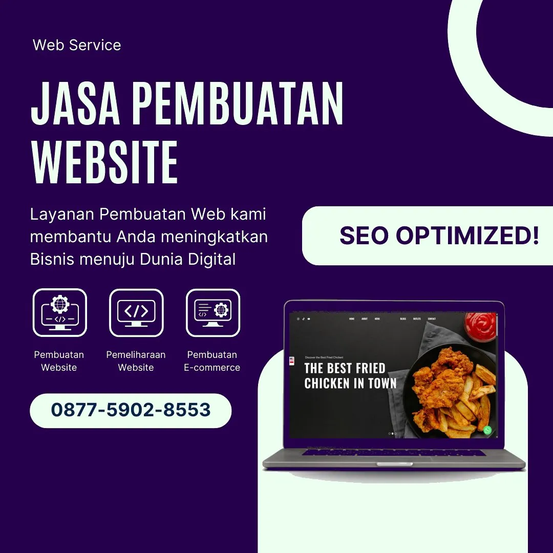 Jasa Pembuatan Web Tegal Timur Tegal Modern, Andal, Website Berkualitas