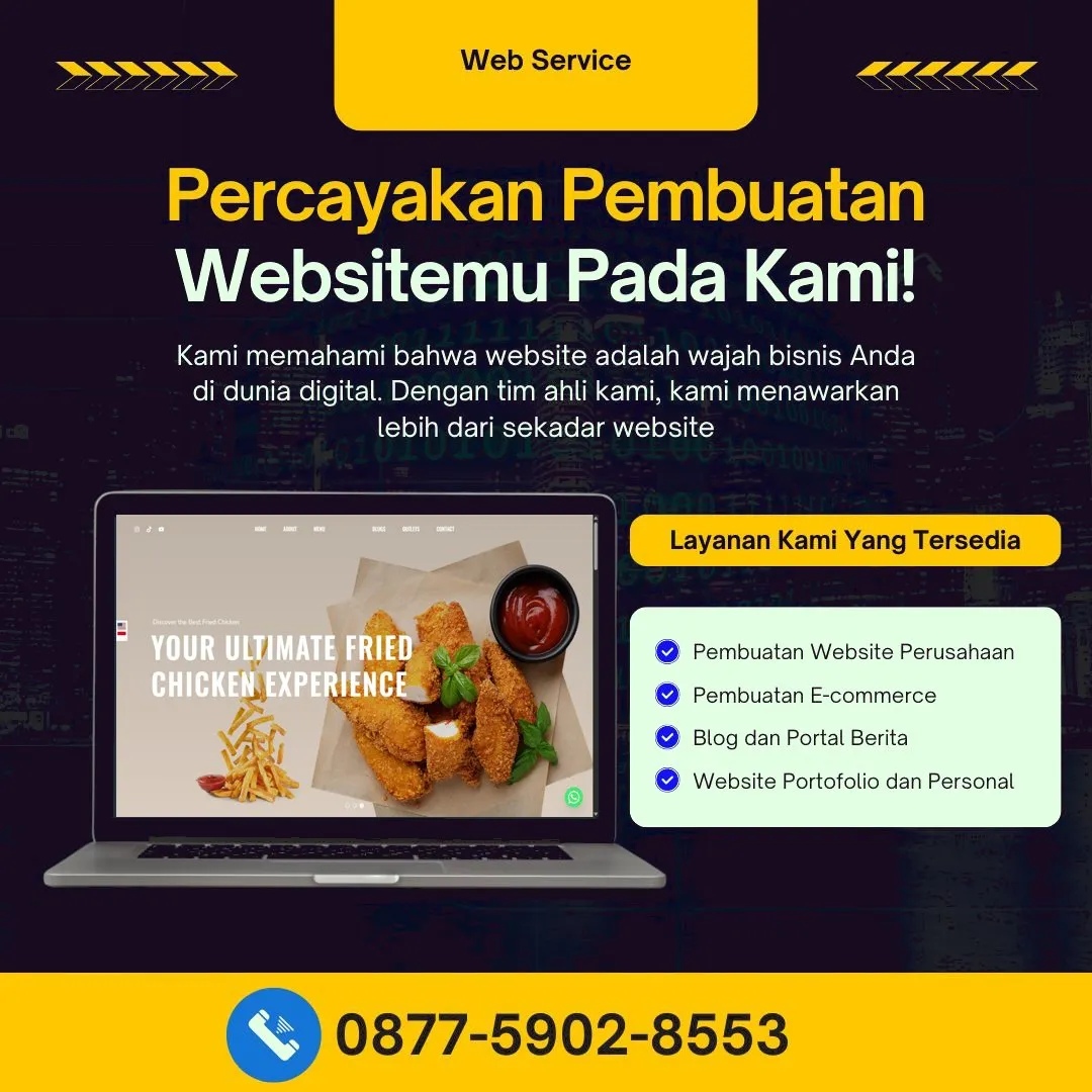 Jasa Pembuatan Web Tegal Selatan Tegal Efisien, Profesional, Harga Bersahabat