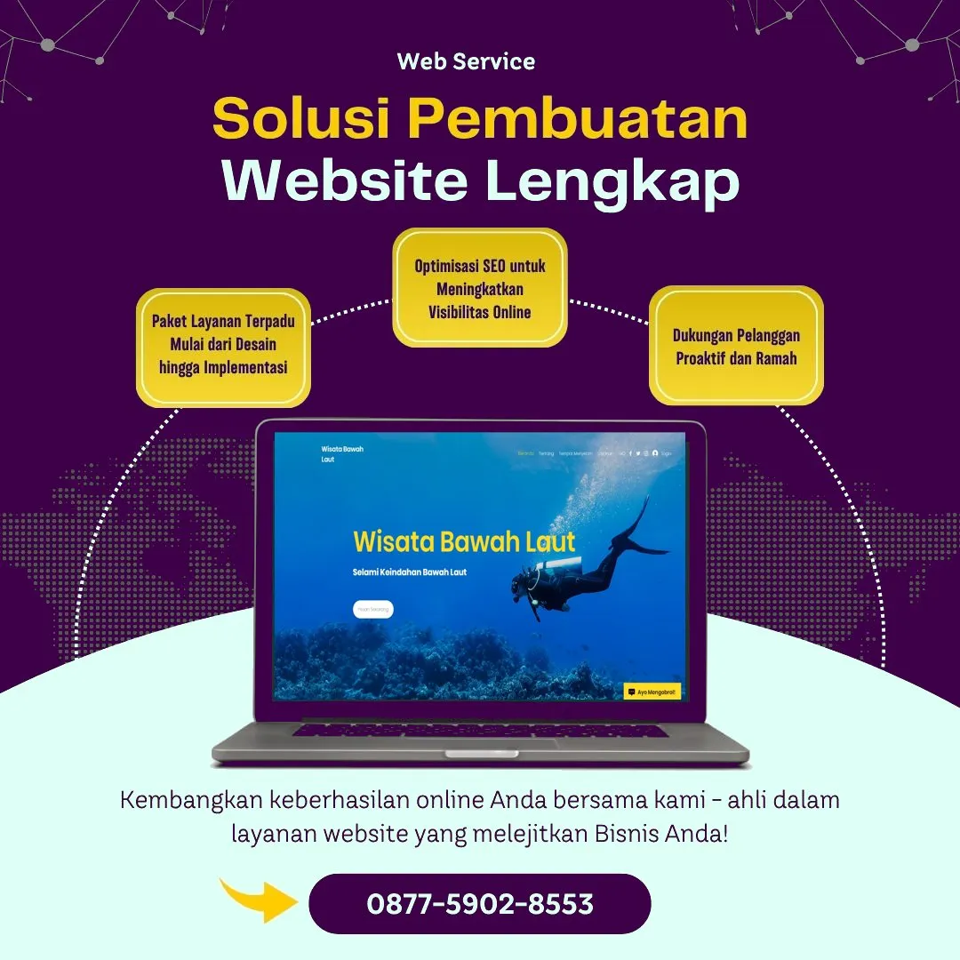 Jasa Pembuatan Web Kramat Tegal Profesional, Responsif, Harga Bersahabat