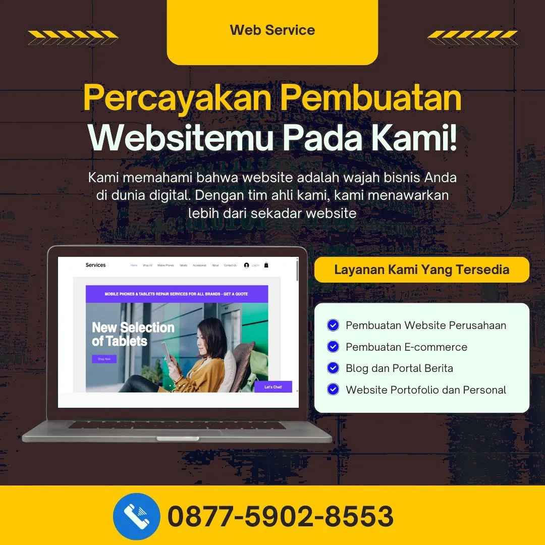 Jasa Pembuatan Web Dukuhturi Tegal Cepat, Responsif, Harga Bersahabat
