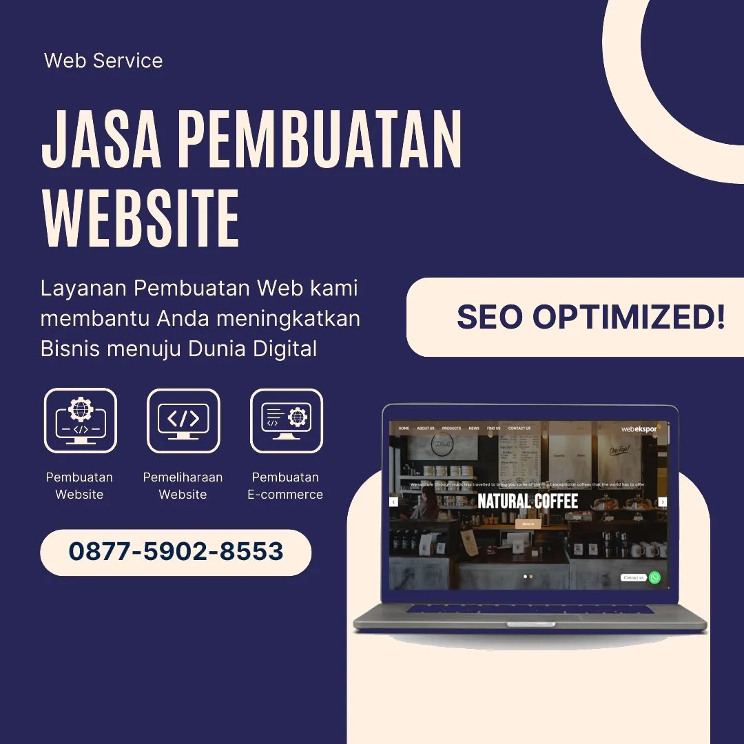 Jasa Pembuatan Web Temanggung Efisien, Responsif, Website Berkualitas