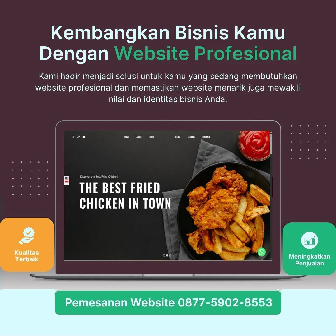 Jasa Pembuatan Web Kandangan Temanggung Cepat, Kreatif, Harga Terjangkau