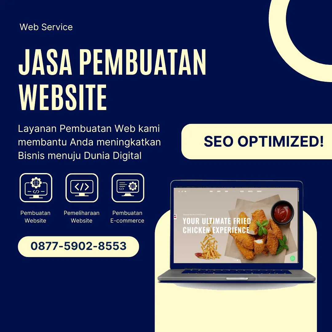 Jasa Pembuatan Web Jumo Temanggung Efisien, Responsif, Website Berkualitas
