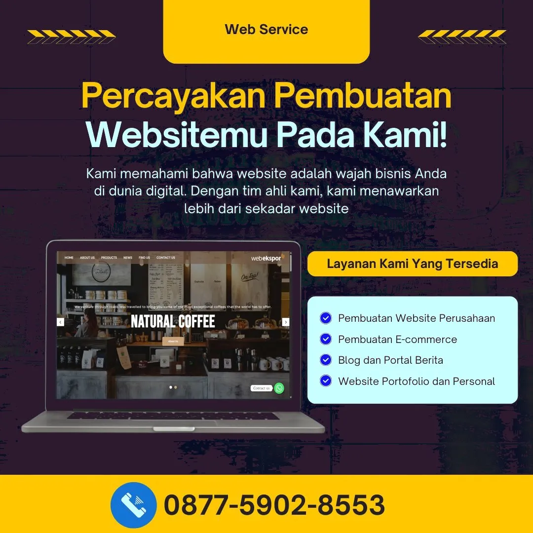 Jasa Pembuatan Web Gemawang Temanggung Kreatif, Cepat, Harga Bersahabat