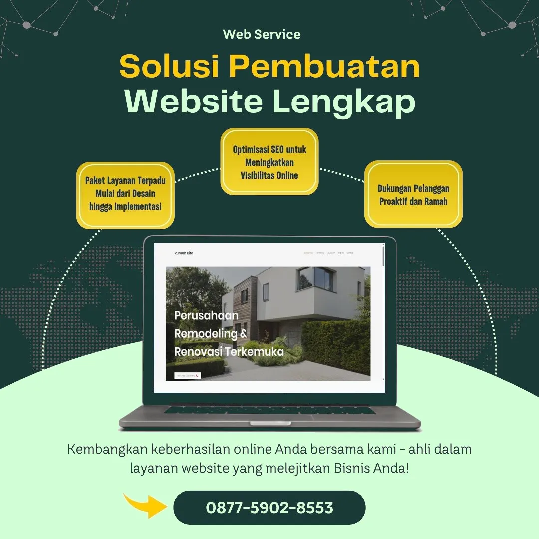 Jasa Pembuatan Web Wonogiri Profesional, Kreatif, Solusi Digital Terbaik