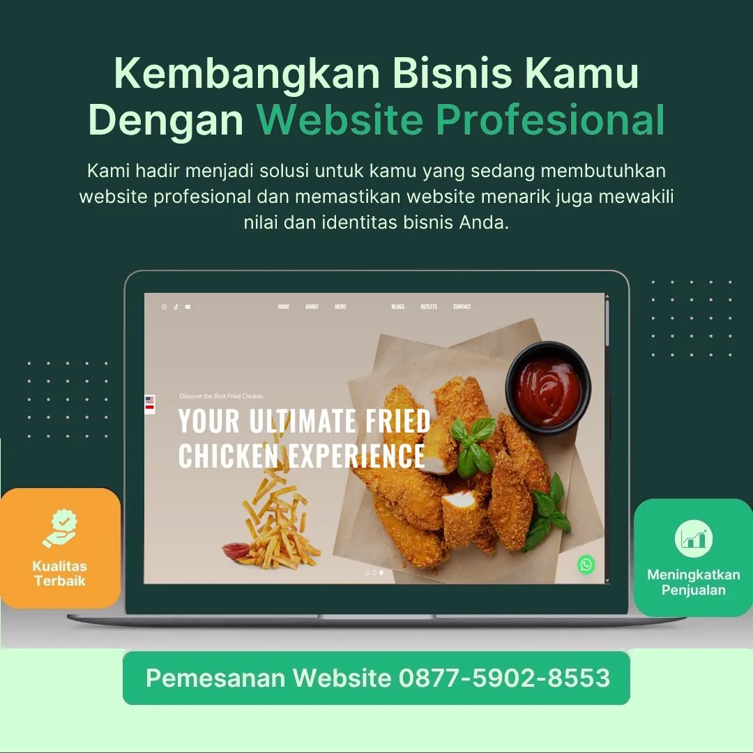 Jasa Pembuatan Web Tirtomoyo Wonogiri Cepat, Profesional, Harga Terjangkau
