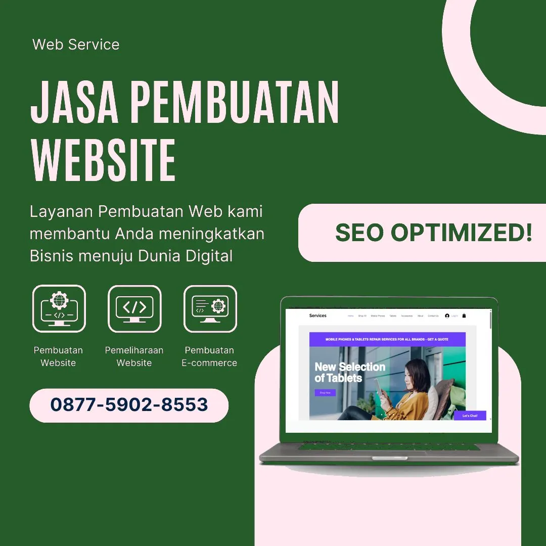 Jasa Pembuatan Web Sidoharjo Wonogiri Modern, Efisien, Hasil Berkualitas