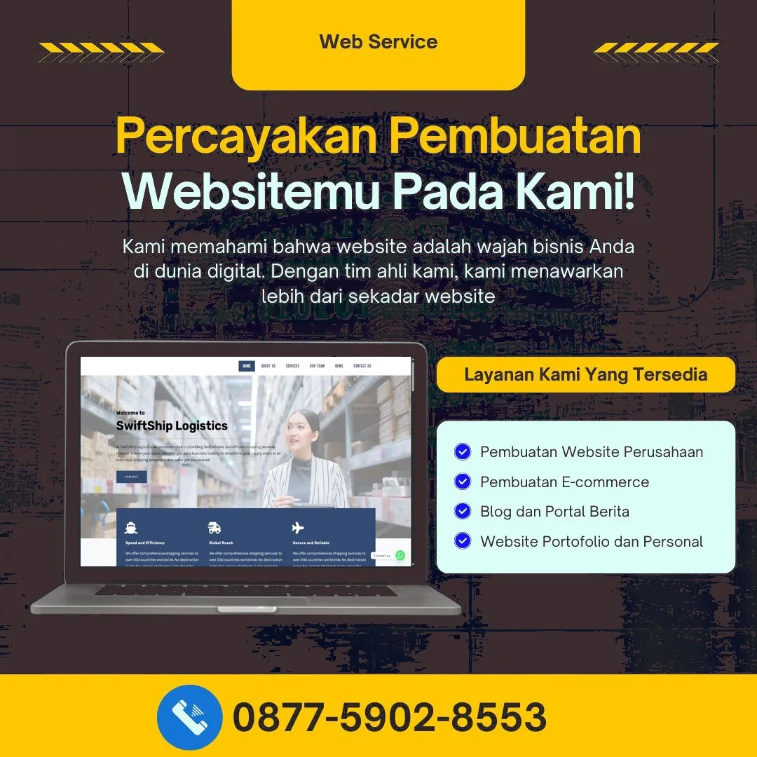 Jasa Pembuatan Web Selogiri Wonogiri Profesional, Cepat, Website Andal