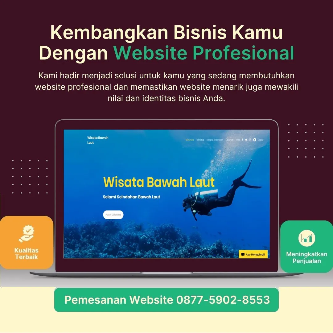 Jasa Pembuatan Web Wonosari Bondowoso Terpercaya dengan Biaya Bersahabat