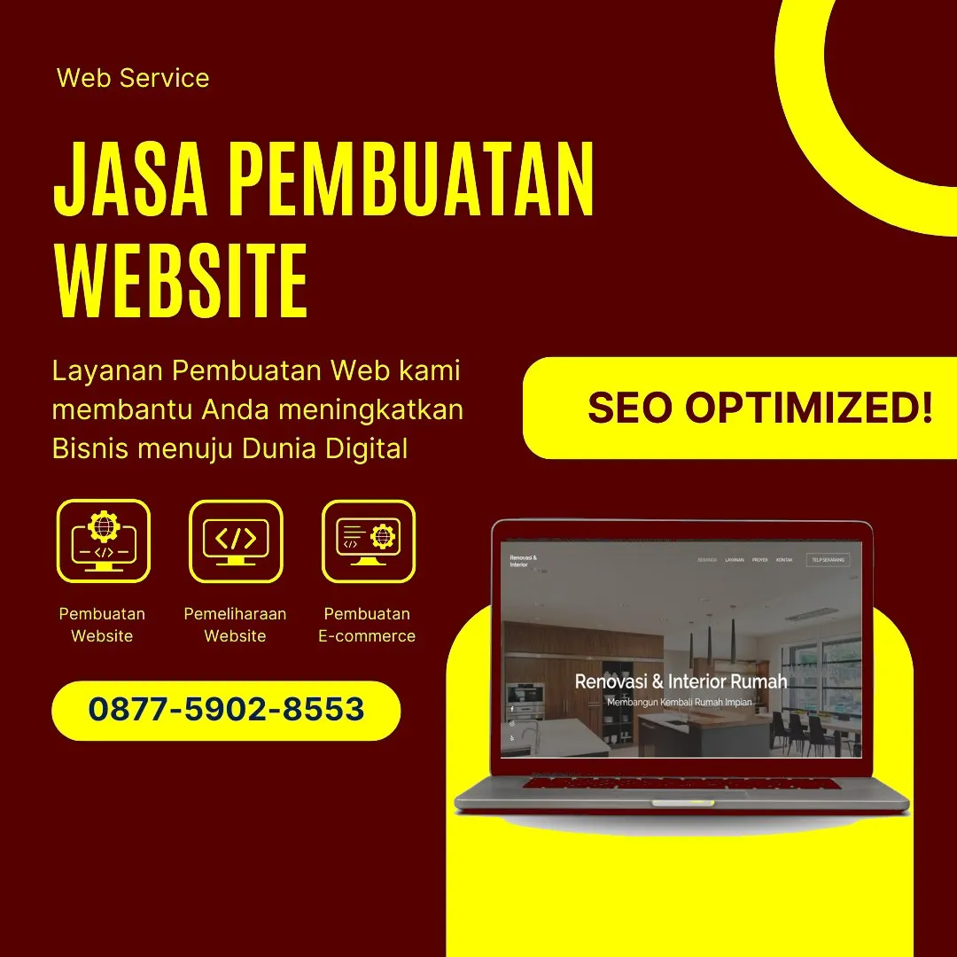 Jasa Pembuatan Web Kepil Wonosobo Modern, Responsif, Kualitas Terjamin