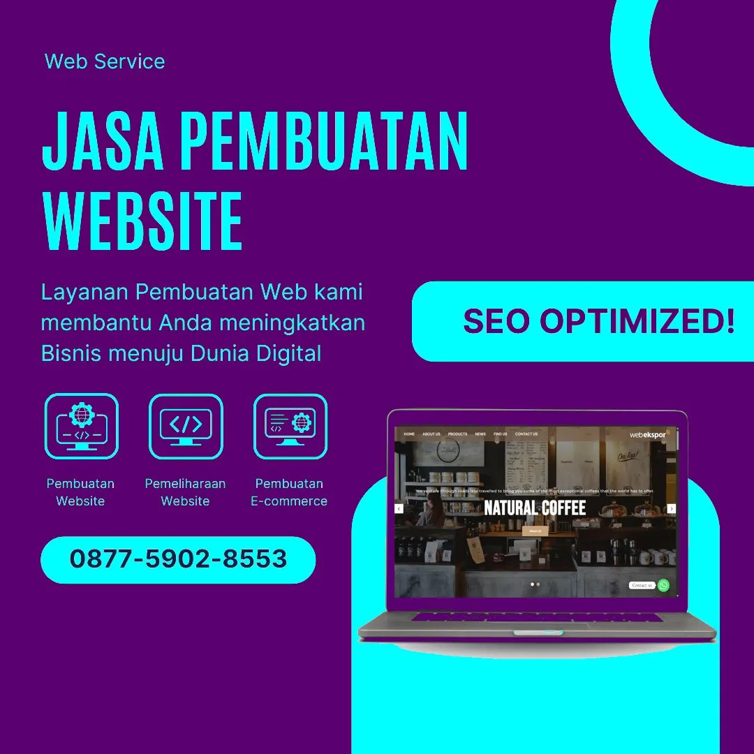 Jasa Pembuatan Web Garung Wonosobo Modern, Responsif, Kualitas Terjamin