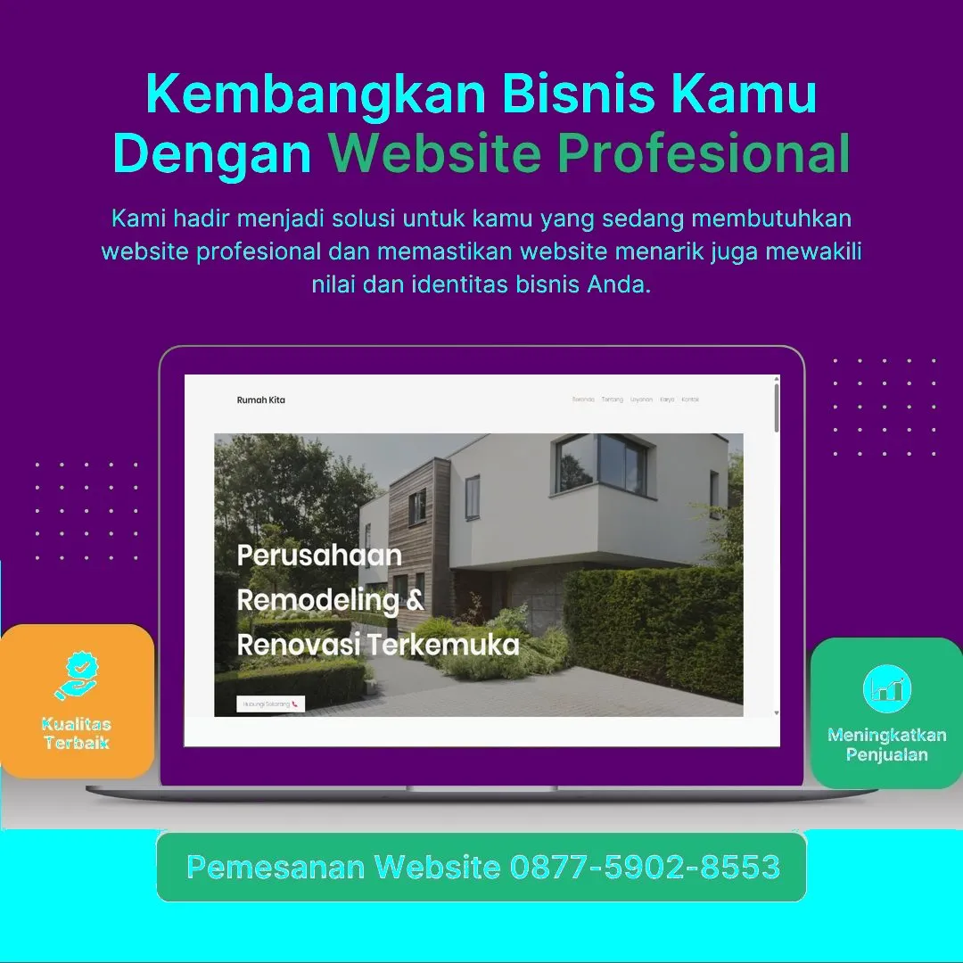 Jasa Pembuatan Web Banjaran Bandung Profesional, Cepat, Harga Terjangkau