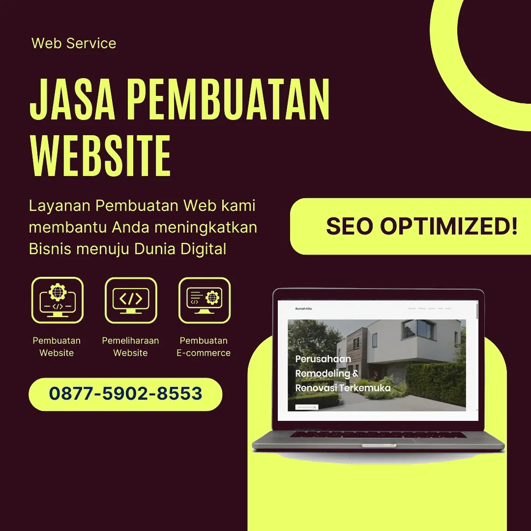Jasa Pembuatan Web Cimaung Bandung Kreatif, Responsif, Harga Bersahabat