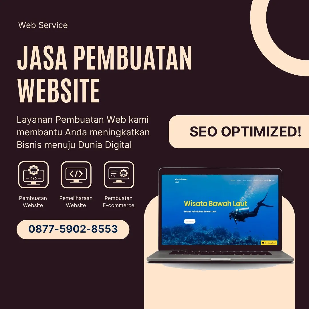 Jasa Pembuatan Web Cibeunying Kidul Bandung Modern, Responsif, Harga Terjangkau