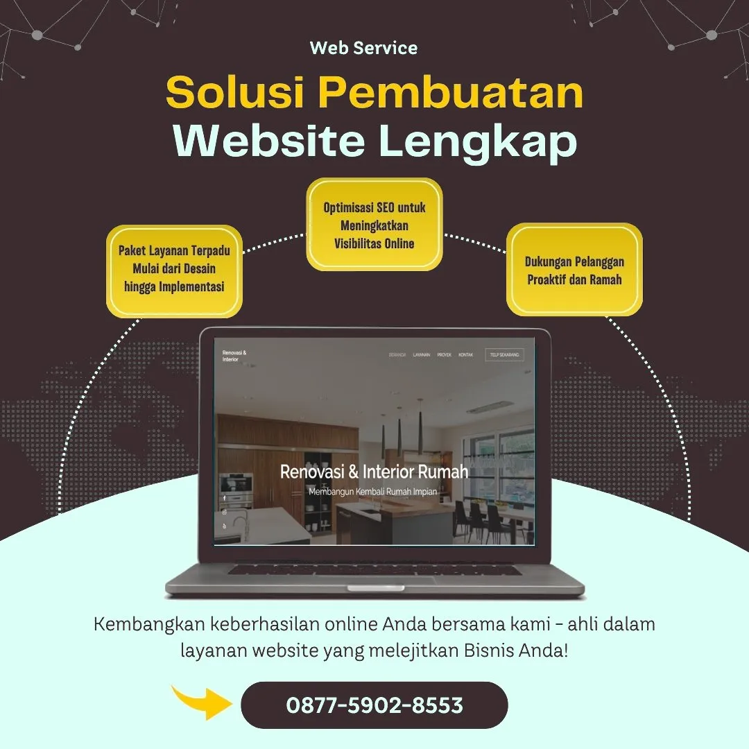 Jasa Pembuatan Web Kiaracondong Bandung Profesional, Cepat, Desain Berkualitas