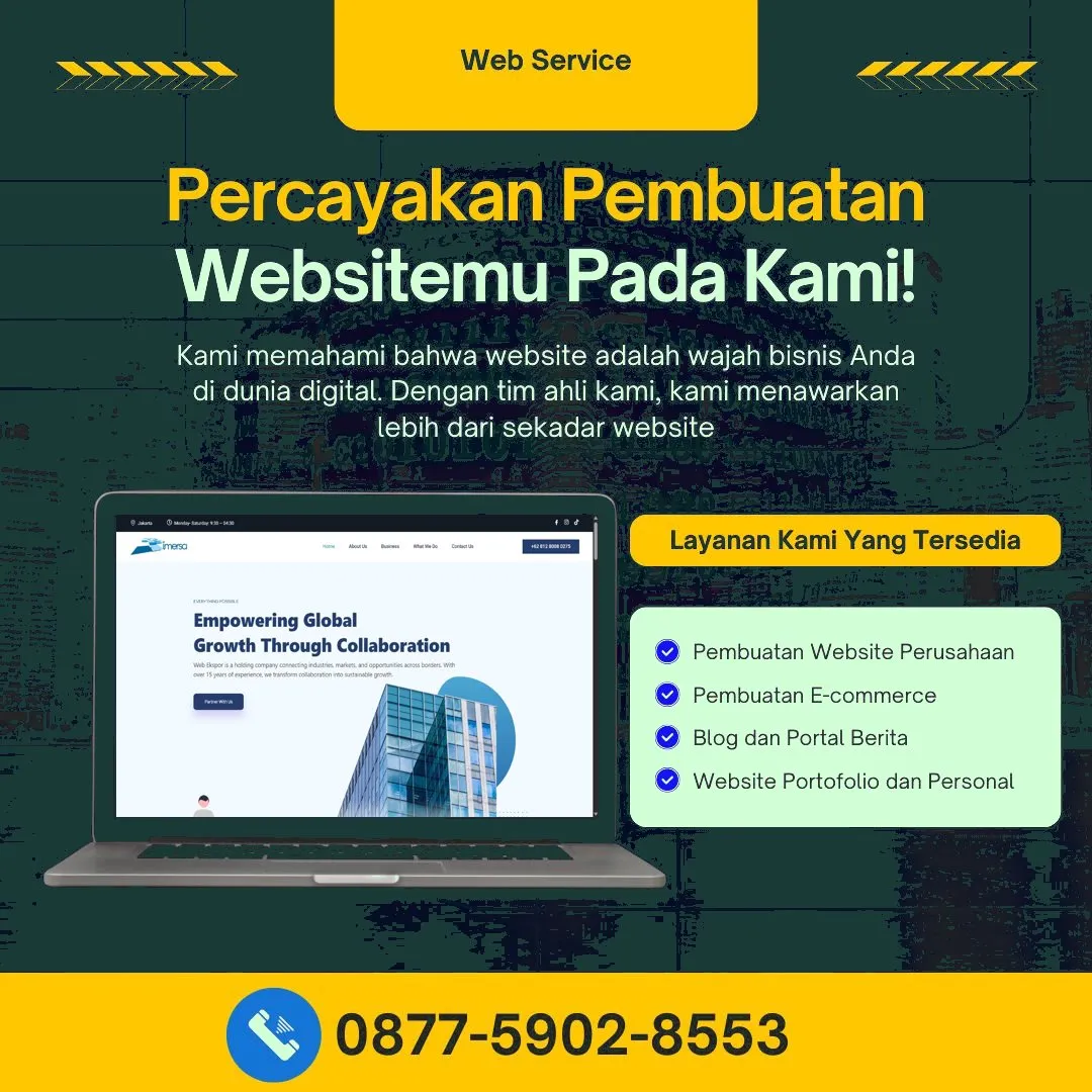 Jasa Pembuatan Web Rancasari Bandung Efisien, Kreatif, Hasil Maksimal Terjamin