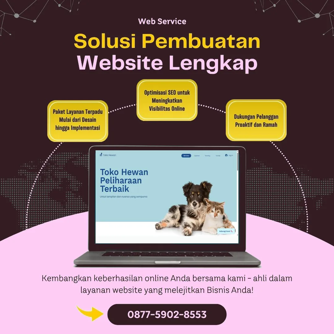 Jasa Pembuatan Web Gresik Profesional dengan Desain Modern dan Berkualitas