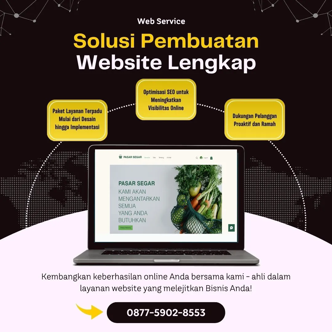 Jasa Pembuatan Web Cikarang Barat Bekasi Andal, Profesional, Hasil Optimal