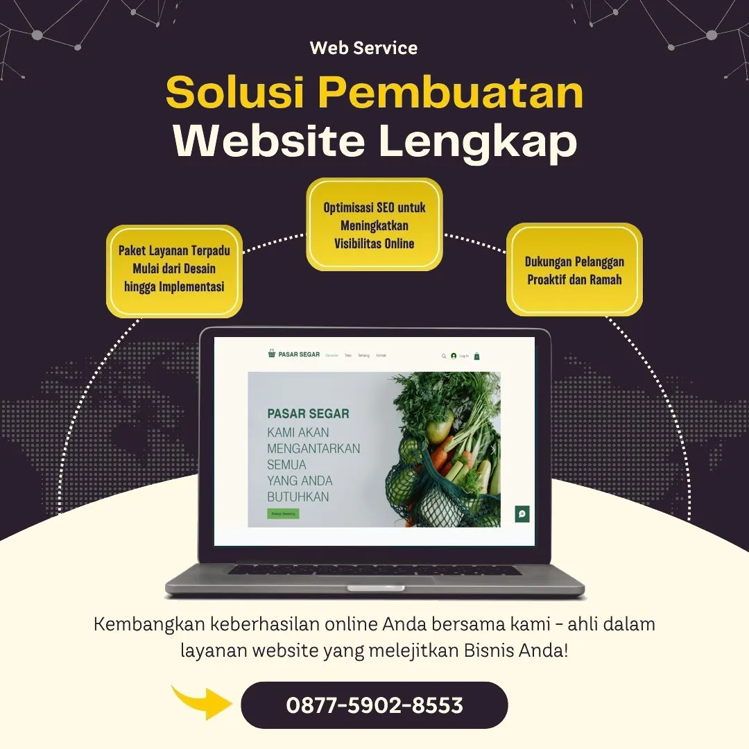 Jasa Pembuatan Web Karangbahagia Bekasi Kreatif, Andal, Hasil Optimal