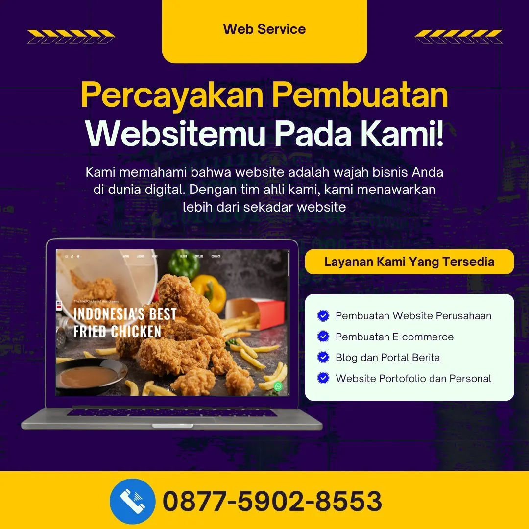 Jasa Pembuatan Web Serang Baru Bekasi Cepat, Profesional, Harga Bersahabat