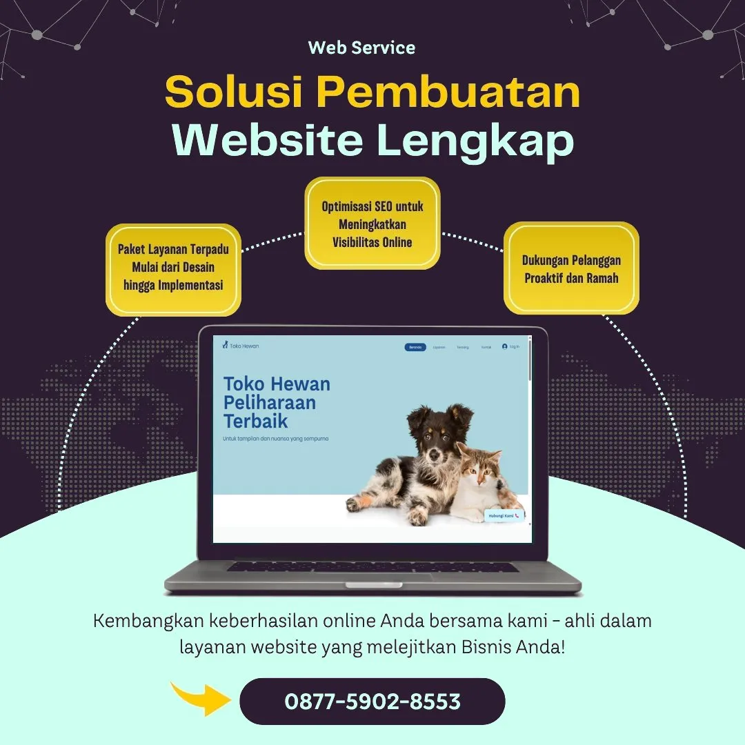 Jasa Pembuatan Web Babakan Madang Bogor Andal, Kreatif, Kualitas Terjamin