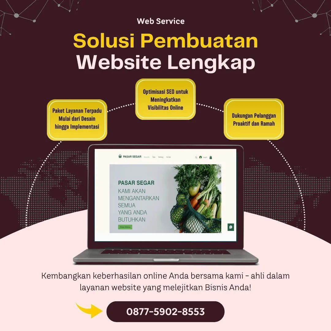 Jasa Pembuatan Web Ciawi Bogor Andal, Kreatif, Hasil Optimal