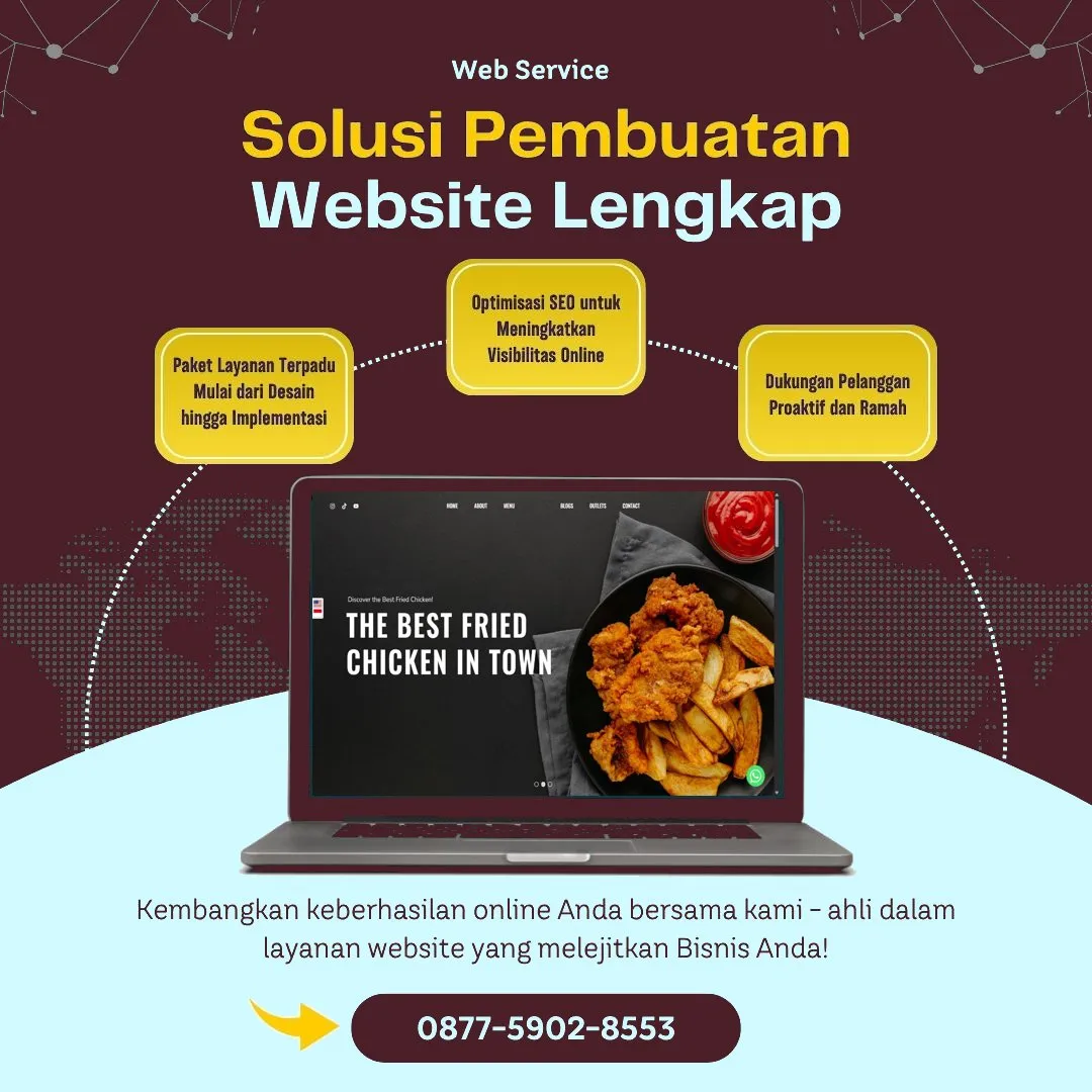 Jasa Pembuatan Web Jonggol Bogor Profesional, Modern, Hasil Optimal