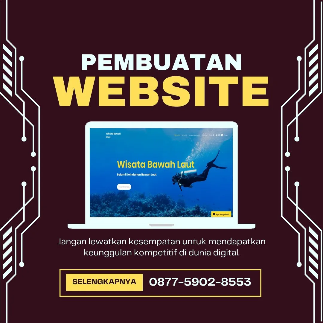 Jasa Pembuatan Web Klapanunggal Bogor Kreatif, Andal, Hasil Optimal